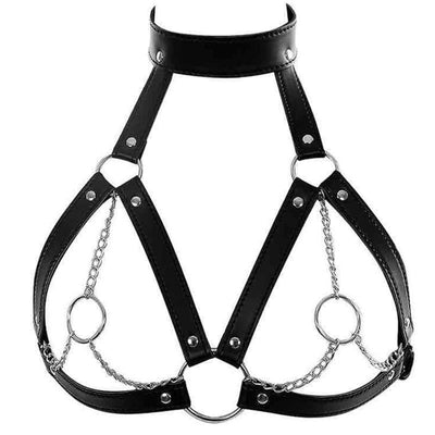 Bondage Collar Body Harness